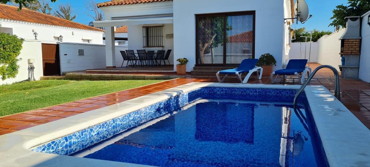 Chalet Las Adelfas Chaparrillo Conil De La Frontera Luaran gambar